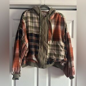 Oli & Hali Multicolor Hooded Jacket